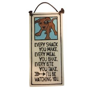 Spooner Creek Dog‎ Wall Decor Sign Funny Dog Lover Gift Home Decor